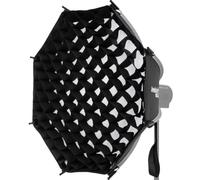 Ambitful Q3 Boîte à lumière octogonale à libération rapide avec grille 80 cm, modificateur de lumière pliable pour photographie Godox ML60 ML100 AD300Pro, éclairage de studio vidéo portrait