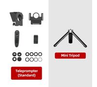AMBITFUL téléphone et enregistrement DSLR T1 Mini téléprompteur Portable inscription téléprompteur Mobile artefact vidéo avec télécommande - Type Kit 2