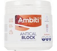 Ambiti | Anti-calcaire Block | Tablettes pour éliminer et prévenir le calcaire dans les réservoirs d'eau propre, gris et robinets | Parfum cannelle | Améliore la qualité de l'eau | 30 pastilles de 9 g