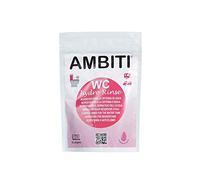 Ambiti | Hydro Rinse WC | Additif Parfumé pour Réservoir de Toilette | Désinfectant Tasse de Toilette Portable, Cassettes | Hygiène et Protection | Agréable Parfum de Piña Colada | 15 Unidoses