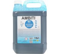 Ambiti | WC Blue | Additif Réservoir Eaux Noires | Produit WC Chimique Camping Car, Caravanes et Bateaux | Produit WC Chimique qui Élimine Odeurs, Résidus et Désinfecte | Parfum Piña Colada (5L).