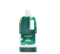 Ambiti WC Green | Produit WC Chimique Camping Car 2 Litres | Additif Sanitaire Concentré pour Toilette Portable de Camping | Élimination des Déchets Organiques et du Papier Hygiénique.