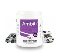 Ambiti | WC Hydro | Élimination des Déchets Unidoses Solubles dans l’Eau | Camping-cars | Antibactérien | Élimination des Déchets Organiques et du Papier Hygiénique | Parfum de Pin | 15 portions