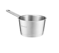 AMBITION Casserole en acier inoxydable pour induction - 16 cm - 1,6 l - Pour tous les types de feux - Four et lave-vaisselle