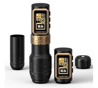 Ambition Epoch Max Machine à Tatouer Sans Fil - Machine Tatouage Rotative, Course Réglable sans Outil à Entraînement Direct, Moteur Brushless 270g.cm, Double Batterie 2400mAh pour Artistes Pros