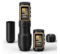 Ambition Epoch Max Machine à Tatouer Sans Fil - Machine Tatouage Rotative, Course Réglable sans Outil à Entraînement Direct, Moteur Brushless 270g.cm, Double Batterie 2400mAh pour Artistes Pros