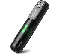 Ambition Soldier Machine à Tatouer Sans Fil - Stylo Rotatif Machine Tatouage 4.0mm Course, Batterie 2400mAh, Moteur Sans Charbon pour Artistes Professionnels