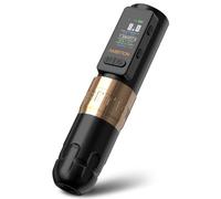 Ambition Soldier Max Machine à Tatouer Rotative Sans Fil - Machine Tatouage 4.0mm Course, Système Stabilisation, Mode Fréquence, Alimentation 2400mAh pour Pros