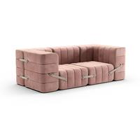 Ambivalenz Curt Canapé modulable 2 places avec accoudoirs Curt - 204 x 102 x 68 cm - CU010006-S07