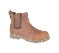 Amblers Bottes homme Abingdon – Pull-on en cuir Marron