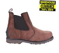 Amblers AS148 Homme Imperméable Marchand Travail Extérieur Sécurité Bottes Brun