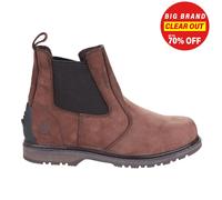 Amblers Bottes de sécurité AS148 Homme Imperméable Travail extérieur Brun
