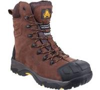 Amblers AS995 Pillar - Chaussures de sécurité imperméables hautes - Homme (41 EU) (Marron) - UTFS3722 Marron