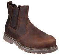 Amblers - Chaussures de sécurité à enfiler STEEL - Femme (37 FR) (Marron) - UTFS838 Marron G