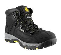 Amblers Safety Unisex AS803 Waterproof Wide Fit Safety Boot Black Size UK 7 EU 41