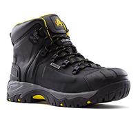 Amblers Safety Unisex AS803 Waterproof Wide Fit Safety Boot Black Size UK 9 EU 43