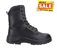 Amblers FS008 Hommes Eau Résistant Cuir à Lacet Travail Sécurité Bottes Noir