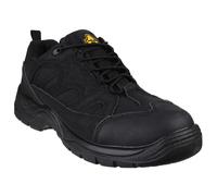 Amblers Hommes Bottes - FS214 Vegan Adapté Sécurité Chaussures en Noir, 4-13