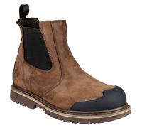 Amblers Hommes Bottes - FS225 Couture Goodyear Chelsea Sécurité en Marron, 6-13