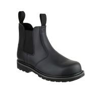 Amblers Hommes Bottes - FS5 Couture Goodyear Sécurité Botte Dealer en Noir, 4-13