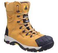 Amblers Hommes Bottes - FS998 Métal Sans Fermeture Éclair Sécurité En Miel, 6-14