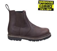 Amblers Safety Carlisle Hommes Étanche Protecteur Dealer à Enfiler Bottes Marron