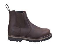 Amblers Safety Carlisle Hommes Étanche Protecteur Dealer à Enfiler Bottes Marron
