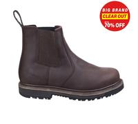 Amblers Safety Carlisle Hommes Étanche Protecteur Dealer à Enfiler Bottes Marron