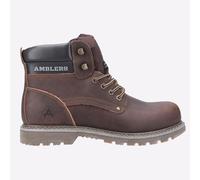 Amblers Safety Dorking Hommes Décontracté Marche Urban Bottes Cuir Marron