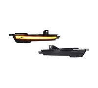 AMBMREDPEV Indicateurs Latéraux 2 Pièces Indicateur Dynamique Clignotant Rétroviseur Séquentiel Répéteur Lampe Pour Mustang S550 2015-2022