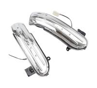 AMBMREDPEV Indicateurs Latéraux Clignotant Séquentiel Dynamique Pour Rétroviseur Latéral Pour Benz SLK Classe R171 W171 SL Classe R230 W230 2002-2008(No Dynamic-White)