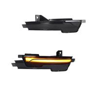 AMBMREDPEV Indicateurs Latéraux Clignotants Dynamiques 2 Pièces Lumière Séquentielle Pour Rétroviseur Latéral Pour Mustang S550 2015 - 2022 6e Génération