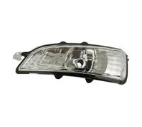 AMBMREDPEV Indicateurs Latéraux Indicateur De Rétroviseur Latéral Gauche Droit Clignotant Lentille Lampe Pour Volvo S40 S60 S80 C30 C70 V50 V70(Left)