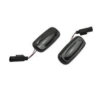 AMBMREDPEV Indicateurs Latéraux Indicateur Répéteur D'eau Qui Coule Clignotant Latéral Dynamique Pour Land Pour Rover Pour Discovery 2 Pour Defender Td5 Pour Freelander 1998-2015(Dynamic Smoked1)