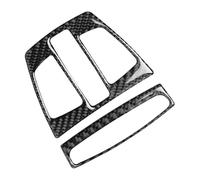 AMBMREDPEV Lampe Lecture Forme Dôme Pour BMW F20 F30 F34 F32 X1 X2 X6 Plafonnier Intérieur Panneau Lecture Cadre Garniture Couverture Fibre Carbone Autocollant
