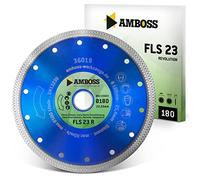 Amboss FLS 23R "Revolution" - Disque à tronçonner diamant, extra fin (1,8 mm) - Ø 180 mm x 25,4 mm - pour carrelage/grès cérame extra dur/granit/céramique