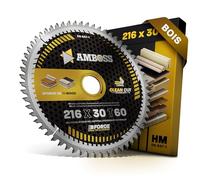 AMBOSS WERKZEUGE® Scie radiale fine 216 mm compatible avec Bosch GCM 8. GCM 800 SJ. PCM 8