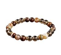 Ambre, citrine, bracelet œil de tigre, puissance personnelle, confiance, bracelet, nouvelles opportunités, richesse, FgY933, length-19cm, Cristal