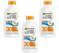 Ambre Enfants Protection Solaire Spf 30, lot de 3 (3 x 200 ml)