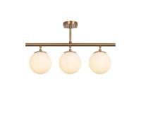Ambre - Plafonnier Vintage - 3 Lampes