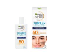 Ambre Solaire Super Uv Visage Garnier Fps 50+ Anti-Taches Anti-Pollution 40ml
