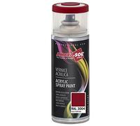 Ambro-Sol V4003004 Vernis peinture Acrylique Multi-Usage, Peinture Brillante pour Intérieur et Extérieur, Adapté a Tous Type de Matériau, Aérosol En Fer-Blanc Recyclable de 400 ml, Rouge Pourpre