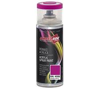 Ambro-Sol V4004006 Vernis peinture Acrylique Multi-Usage, Brillante pour Intérieur et Extérieur, Adapté a Tous Type de Matériau, Aérosol En Fer-Blanc Recyclable de 400 ml, Violette