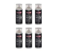 Ambro-Sol V400MIC.4 Vernis Effet Fer Mica, Anthracite, 400ml, 6 Pièces