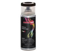 Ambro-Sol V400PAST5 Vernis peinture Acrylique Multi-Usage, Peinture Brillante pour Intérieur et Extérieur, Adapté a Tous Type de Matériau, Aérosol En Fer-Blanc Recyclable de 400 ml, Noir Brillant