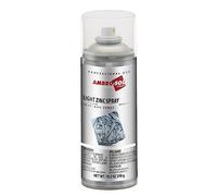 Ambro-Sol Z350 Zinc Clair Spray, Idéal pour Retoucher, Finir et Réparer avec une Finition Gris Clair Surfaces Métalliques, Bouteille en Fer Blanc Recyclable à l’Infini de 400 ml