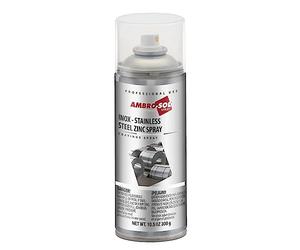 Ambro-Sol Z352 Inox Spray, Protège les Surfaces de la Corrosion et des Agents Atmosphériques et Sèche Rapidement, Aérosol En Fer Blanc Recyclable 400 ml