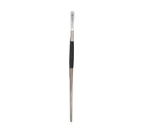 Ambrogio Sanelli Pince de cuisine professionnelle en acier inoxydable avec inserts en silicone noir résistant, lavable au lave-vaisselle, HACCP Ready 30 cm