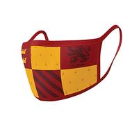 Pyramid Generic Harry Potter Masque sous Licence Gryffindor, Rouge, 2 Unité (Lot de 1) Mixte