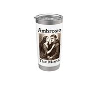 Ambrosio le Monaco Matthew Lewis Gothic Horreur Classique Gobelet isotherme en acier inoxydable double paroi